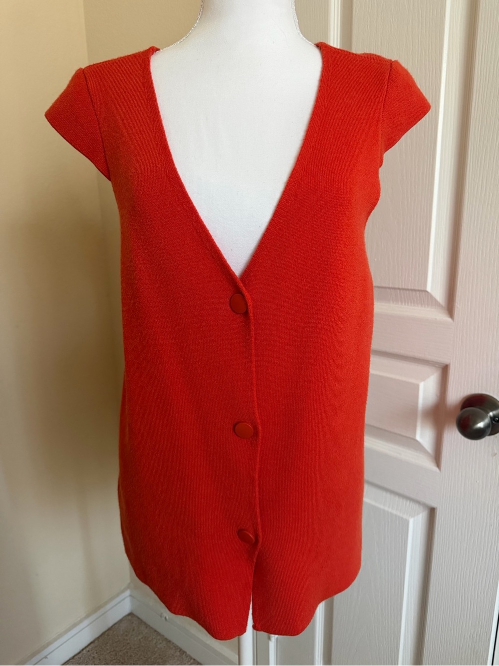 Anthropologie Red Top